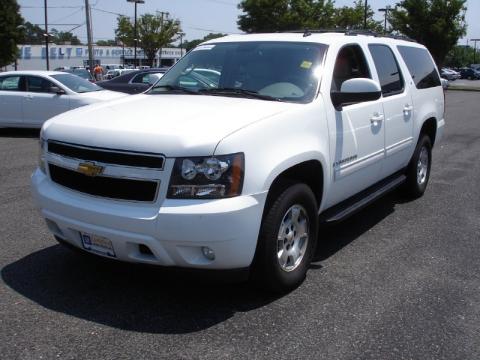 Summit White Chevrolet Suburban LT 4x4. Click to enlarge. Summit White Chevrolet Suburban LT 4x4. Click to enlarge.