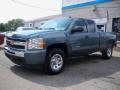 2010 Chevrolet Silverado 1500 LS Extended Cab 4x4 Blue Granite Metallic