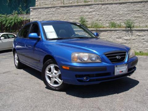 Tidal Wave Blue Hyundai Elantra GT Hatchback.  Click to enlarge.