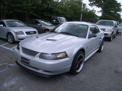 Satin Silver Metallic Ford Mustang GT Coupe.  Click to enlarge.