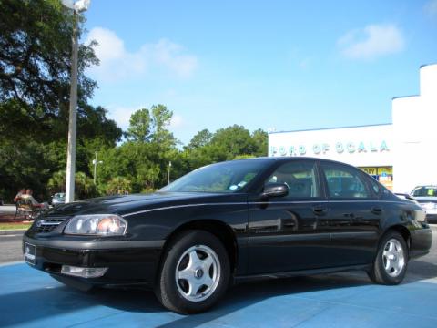 Black Chevrolet Impala LS.  Click to enlarge.