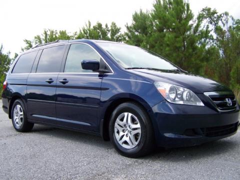 Midnight Blue Pearl Honda Odyssey EX-L.  Click to enlarge.