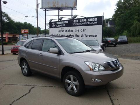 Thunder Cloud Metallic Lexus RX 330 AWD Thundercloud Edition.  Click to enlarge.