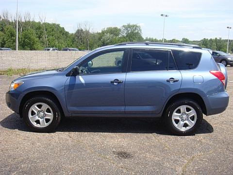 Pacific Blue Metallic Toyota RAV4 4WD.  Click to enlarge.