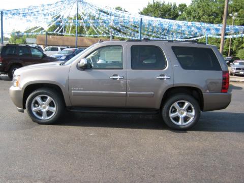 Gold Mist Metallic Chevrolet Tahoe LTZ.  Click to enlarge.