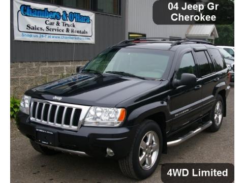 Brillant Black Crystal Pearl Jeep Grand Cherokee Limited 4x4.  Click to enlarge.