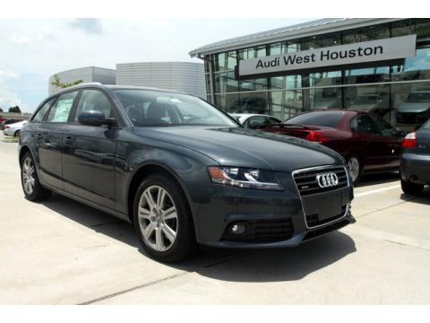 Meteor Gray Pearl Effect Audi A4 2.0T quattro Avant.  Click to enlarge.