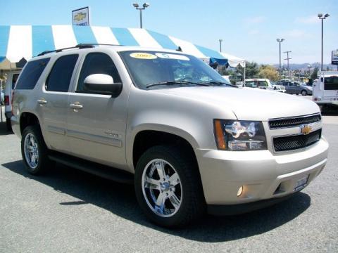 Gold Mist Metallic Chevrolet Tahoe LT 4x4.  Click to enlarge.