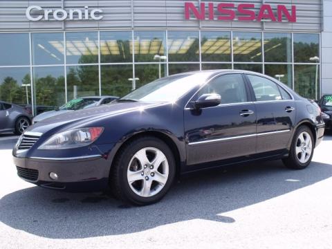 Opulent Blue Pearl Acura RL 3.5 AWD Sedan.  Click to enlarge.