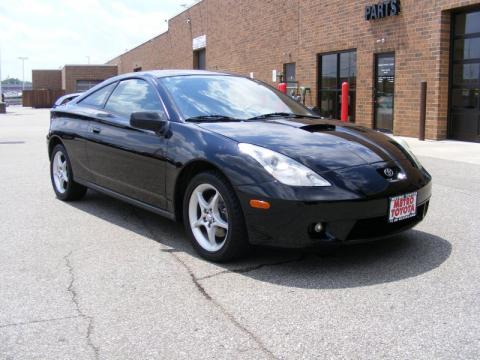 Black Toyota Celica GT-S.  Click to enlarge.