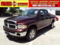 2004 Dodge Ram 1500 SLT Quad Cab 4x4 Deep Molten Red Pearl