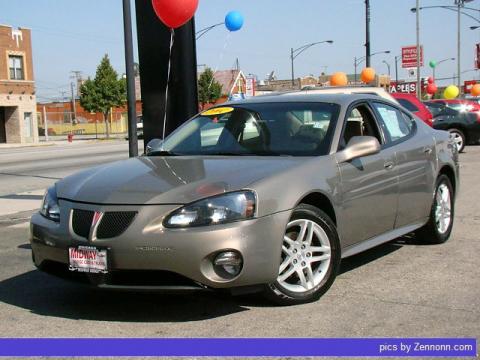 Bronzestone Metallic Pontiac Grand Prix GT Sedan.  Click to enlarge.