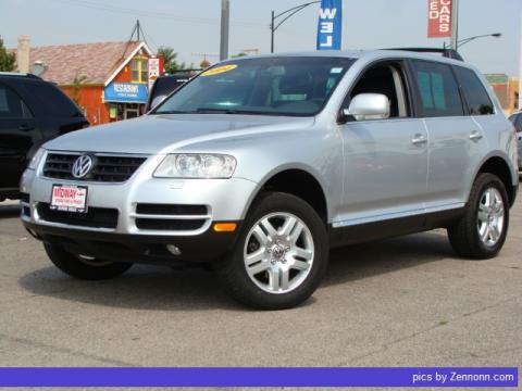 Reflex Silver Metallic Volkswagen Touareg V8.  Click to enlarge.