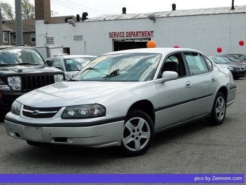 Galaxy Silver Metallic Chevrolet Impala .  Click to enlarge.