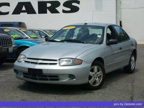 Ultra Silver Metallic Chevrolet Cavalier LS Sedan.  Click to enlarge.