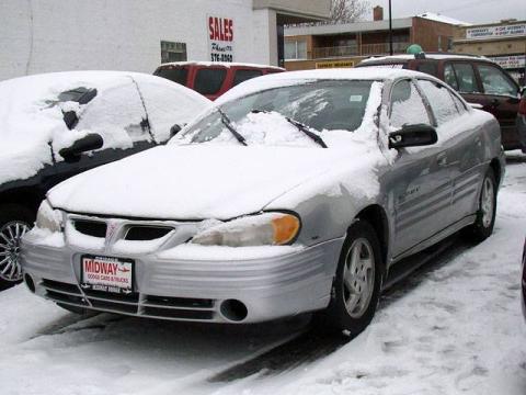 Silvermist Metallic Pontiac Grand Am SE Sedan.  Click to enlarge.