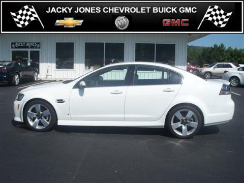 White Hot Pontiac G8 GT.  Click to enlarge.