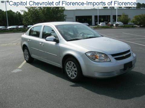 Silver Ice Metallic Chevrolet Cobalt LT Sedan.  Click to enlarge.