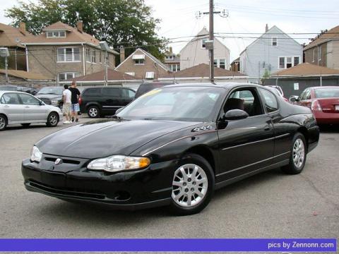 Black Chevrolet Monte Carlo LS.  Click to enlarge.