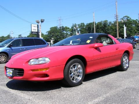 Bright Rally Red Chevrolet Camaro Coupe.  Click to enlarge.
