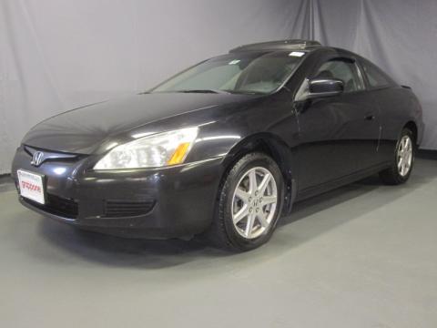 Nighthawk Black Pearl Honda Accord EX V6 Coupe.  Click to enlarge.