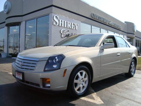 Gold Mist Cadillac CTS Sedan.  Click to enlarge.