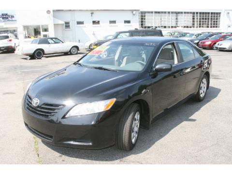 Black Toyota Camry .  Click to enlarge.