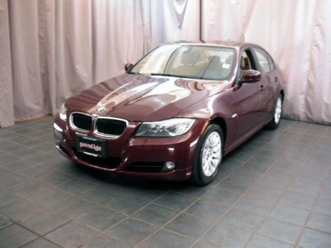 Barbara Red Metallic BMW 3 Series 328i Sedan.  Click to enlarge.