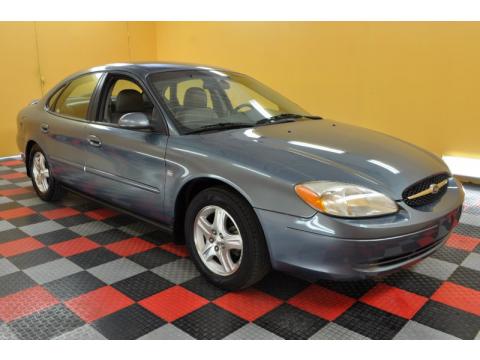 Graphite Blue Metallic Ford Taurus SEL.  Click to enlarge.