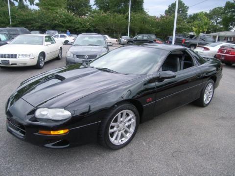 Onyx Black Chevrolet Camaro Z28 SS Coupe.  Click to enlarge.