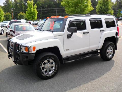 Birch White Hummer H3 .  Click to enlarge.