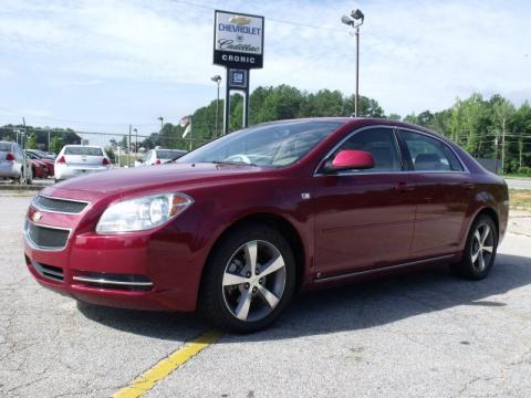 Red Jewel Tint Coat Chevrolet Malibu LT Sedan.  Click to enlarge.