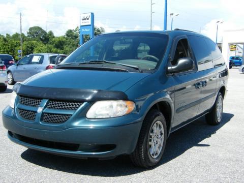Shale Green Metallic Dodge Grand Caravan Sport.  Click to enlarge.