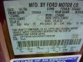 Ford Color Code T5 Dark Copper Metallic #18