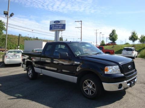 Black Ford F150 XLT SuperCab.  Click to enlarge.