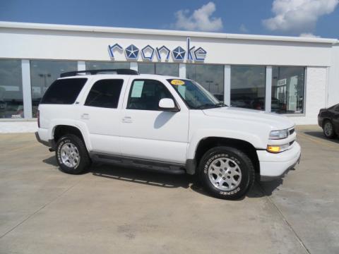 Summit White Chevrolet Tahoe Z71 4x4.  Click to enlarge.