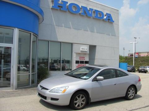 Satin Silver Metallic Honda Accord EX V6 Coupe.  Click to enlarge.