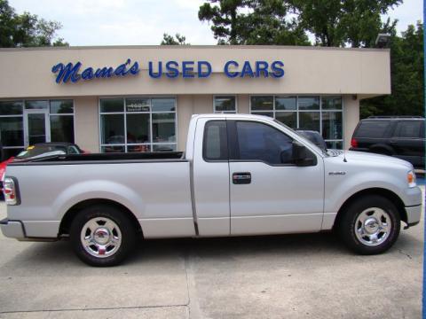 Silver Metallic Ford F150 XL Regular Cab.  Click to enlarge.