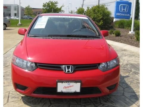 Rallye Red Honda Civic EX Coupe.  Click to enlarge.