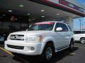 2006 Toyota Sequoia Limited Arctic Frost Pearl