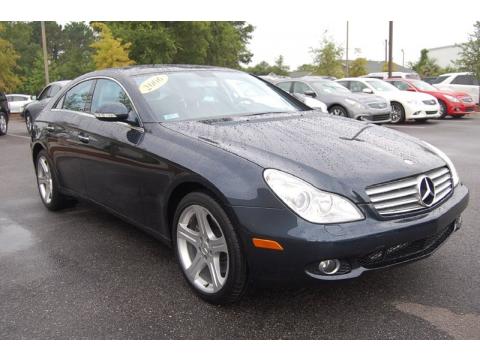 Black Opal Metallic Mercedes-Benz CLS 500.  Click to enlarge.
