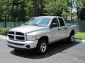 2004 Dodge Ram 1500 SLT Quad Cab 4x4 Bright Silver Metallic