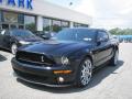 Front 3/4 View of 2009 Ford Mustang Shelby GT500 Coupe #2