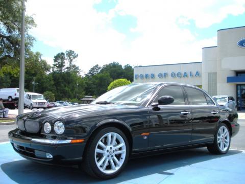 Ebony Jaguar XJ XJR.  Click to enlarge.