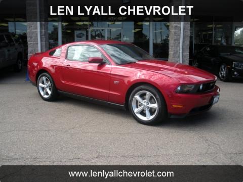 Red Candy Metallic Ford Mustang GT Coupe.  Click to enlarge.