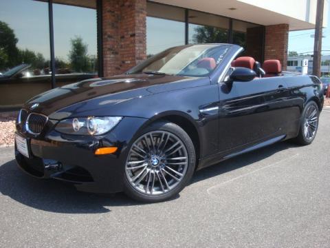 Jerez Black Metallic BMW M3 Convertible.  Click to enlarge.
