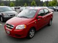2007 Chevrolet Aveo LS Sedan Sport Red