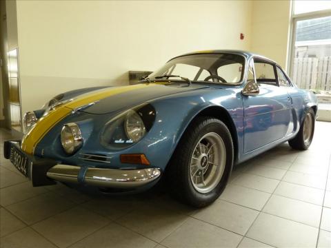Light Blue Metallic Renault Alpine A110 Berlinette 1300 Coupe.  Click to enlarge.