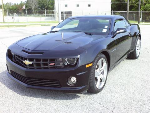 Black Chevrolet Camaro SS/RS Coupe.  Click to enlarge.