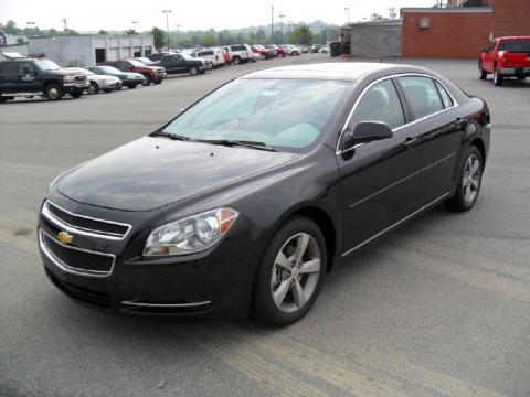 Black Granite Metallic Chevrolet Malibu LT.  Click to enlarge.
